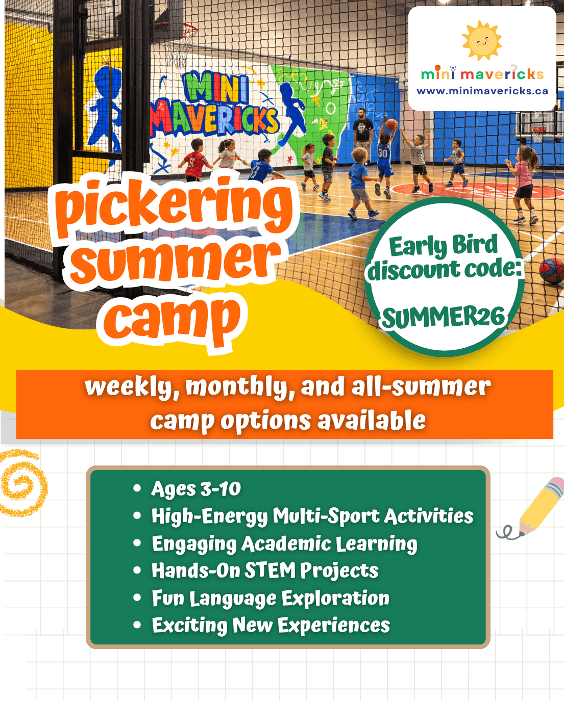 Mini Mavericks Summer Camp